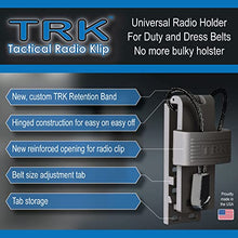 Load image into Gallery viewer, Tactical Radio Klip | Law Enforcement and First Responder Tools | Universal Design fits Motorola, Kenwood, Midland Radios and More
