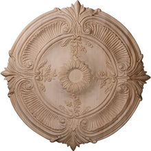 Load image into Gallery viewer, Ekena Millwork CMW20ACRO Ceiling Medallion, 20&quot;OD x 1 3/4&quot;P, Red Oak
