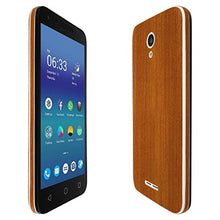 Load image into Gallery viewer, Alcatel Cameo X Screen Protector + Light Wood Full Body, Skinomi TechSkin Light Wood Skin for Alcatel Cameo X with Anti-Bubble Clear Film Screen
