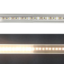 Load image into Gallery viewer, LED Aluminum Channel with Clear Cover, LightingWill 10 Pack 3.3Ft/1M U Shape Surface Mount (Section Size:0.40&quot; x 0.91&quot;) Anodized Silver Channel System for &lt;20mm LED Strip Lights with Caps+Clips U04
