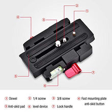 Load image into Gallery viewer, QR Plate - P200 Quick Release QR Clamp Base Plate, for Manfrotto 500 AH 701 503 HDV 577
