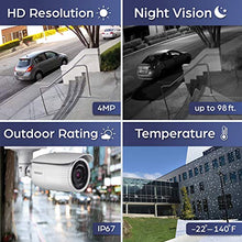 Load image into Gallery viewer, TRENDnet Indoor/Outdoor 4 MP, Motorized Varifocal PoE IR Network Camera, Auto-Focus, Optical Zoom, Digital WDR, Night Vision up to 98ft, IP66 Rated Housing, ONVIF, IPv6, TV-IP344PI
