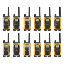 Load image into Gallery viewer, (12-Pack) Talkabout T402 Rechargeable Two-Way Radios Yellow Walkie Talkie
