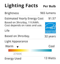 Load image into Gallery viewer, Sunco Lighting 12 Pack 5/6 Inch LED Recessed Downlight, Smooth Trim, Dimmable, 13W=75W, 965 LM, 2700K Soft White, Damp Rated, Simple Retrofit Installation - UL + Energy Star
