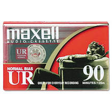 Load image into Gallery viewer, MAXELL AUDIO CASSETTE NORMAL BIAS UR 60 MINUTES / 90M
