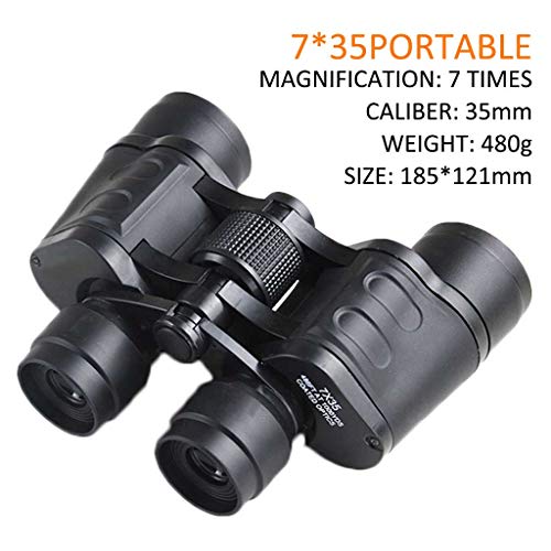 Binoculars Waterproof Binoculars HD Lens Ideal for Outdoor Hiking and Easy to Carry (Size : 735)