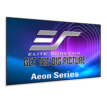 Load image into Gallery viewer, Elite Screens Aeon Series, 180-inch 16:9, 8K / 4K Ultra HD Home Theater Fixed Frame EDGE FREE Borderless Projector Screen, CineWhite UHD-B Front Projection Screen, AR180WH2
