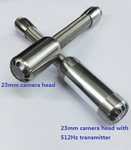 Underwater 23mm Camera Head with 12 pcs LEDs Used for Pipe Inspection