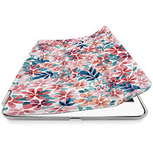 Load image into Gallery viewer, CasesByLorraine Apple New iPad 9.7&quot; (2017) Case, Colorful Floral Flowers Print Stylish Smart Cover for New iPad 9.7 inch (2017) with auto Sleep &amp; Wake Function - P69

