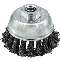 Shark 14043 5/8-11 Old 722K 3-Inch Single Row Knotted Cup Brush