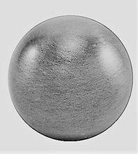Load image into Gallery viewer, Nickel Ball Lamp Shade Finial - 7/8 Inch Diameter
