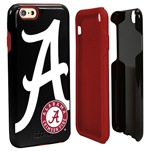 Guard Dog Collegiate Hybrid Case for iPhone 6 / 6s  Alabama Crimson Tide  Black