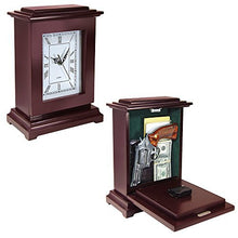 Load image into Gallery viewer, Peace Keeper Tall Rectangular Working Clock Gun Concealment Diversion Safe
