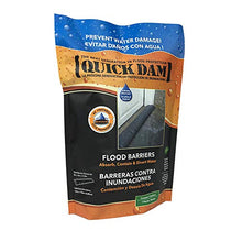 Load image into Gallery viewer, Quick Dam QD65-1 Water-Activated Flood Barrier-5 Feet-1/Pack, 5-ft, Black
