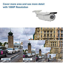 Load image into Gallery viewer, Amview HD 4-in-1 (TVI AHD CVI 960H) Full HD1080P 2.6MP 72IR Outdoor CCTV Security Surveillance Camera

