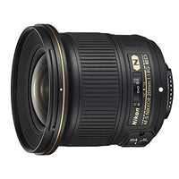Nikon Single Focus Lens af-s NIKKOR 20 mm f/1.8G ED AFS20 1.8 G(Japan Import-No Warranty)