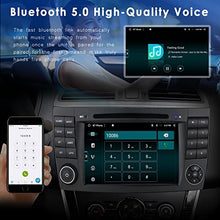Load image into Gallery viewer, hizpo 7 Inch Android 10 Car Stereo Radio DVD Player for Mercedes-Benz E-Class W211 CLS W219 G-Class W463 CLS 350 CLS 500 CLS 55 Support Carplay RDS DSP WiFi Bluetooth SWC
