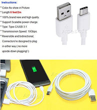 Load image into Gallery viewer, 6 Feet/2M High Speed Micro USB 3.1 Sync Data Charging Cable Cord Wire for Ting Huawei Nexus 5X/6P Smartphone
