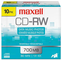 Load image into Gallery viewer, Max630011   Maxell Cd Rw Discs
