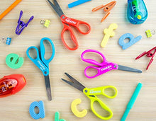 Load image into Gallery viewer, Stanley Minnow 5-Inch Pointed Tip Kids Scissors, Assorted Colors - Pack of 2 (SCI5PT-2PK)
