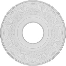 Load image into Gallery viewer, Ekena Millwork CMR12AP 11.5 x 3.5 x 1 in. Apollo Ceiling Medallion Primed
