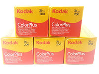 5 Rolls of Kodak colorplus 200 ASA 36 Exposure