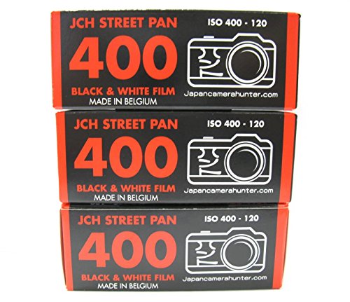 JCH 3 Rolls Street Pan ISO 400 Black & White Panchromatic Medium Format 120 Film