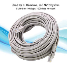 Load image into Gallery viewer, KIMISS RJ45 Cat 5 Network Ethernet Patch Cable + DC Ethernet CCTV Cable 5M/10M/15M/20 Meters for IP Cameras NVR System 10Mbps/100Mbps(20M)
