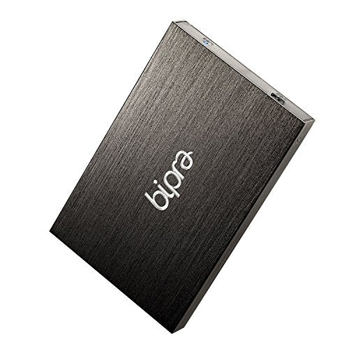 BIPRA 80GB 80 GB USB 3.0 2.5 inch Mac Edition Portable External Hard Drive - Black - Mac OS Extended (Journaled)