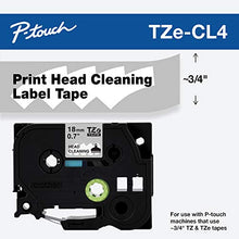 Load image into Gallery viewer, Brother Cleaning Tape 3/4 Inch - Retail Packaging, White (TZeCL4) - Retail Packaging
