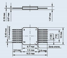 Load image into Gallery viewer, S.U.R. &amp; R Tools 198NT3 IC/Microchip USSR Lot of 1 pcs
