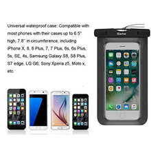 Load image into Gallery viewer, iBarbe Universal Waterproof Case, IPX8 Waterproof Phone Pouch Dry Bag Compatible for iPhone Xs Max/XR/X/8/8P/7/7P Galaxy up to 6.5&quot;, Protective for Pools Beach Kayaking Travel or Bath-2 Pack
