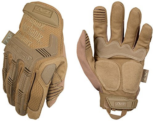 Mechanix Wear - M-Pact Glove, Black Men's Size Medium, Touchscreen Capable,  TPR Impact Protection, D30 Padded Palm