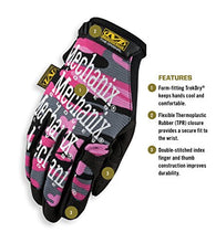 Load image into Gallery viewer, Mechanix Wear - Women&#39;s Original Pink Camo Work Gloves (Large, Pink Camouflage)
