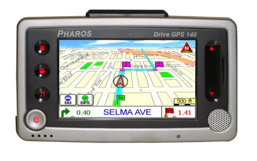 Pharos Drive 4-Inch Bluetooth Portable GPS Navigator