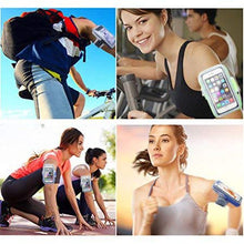 Load image into Gallery viewer, Outdoor Sports Armband Sweatproof Running Armbag Gym Fitness Cell Phone Case with Key Holder Wallet Card Slot for iPhone 6 Plus 7 Plus 8 Plus Samsung Galaxy

