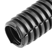 Load image into Gallery viewer, Aexit Plastic Flexible Tube Fittings Corrugated Conduit Pipe Hose Tube 15.8 x 12mm 3.56M Microbore Tubing Connectors Long Black
