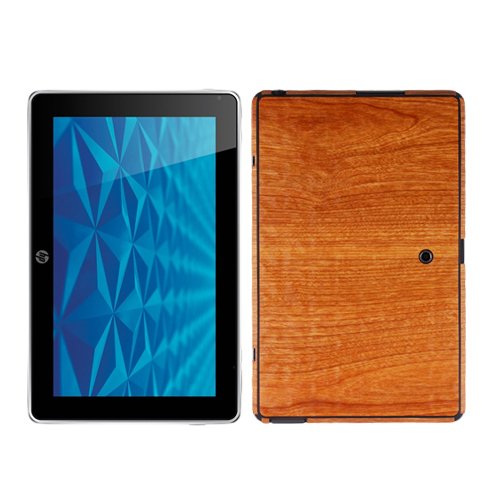 Skinomi Light Wood Full Body Skin Compatible with HP Slate 500 (Full Coverage) TechSkin with Anti-Bubble Clear Film Screen Protector