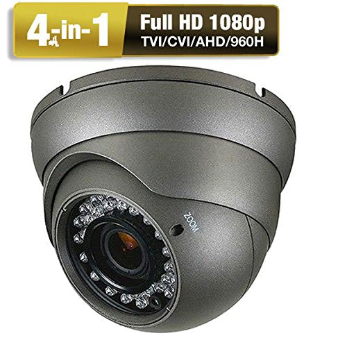 Amview Hd1080 P 4 In 1 2.8 12mm Varifocal Lens 36 Ir Le Ds Cctv Surveillance Security Camera