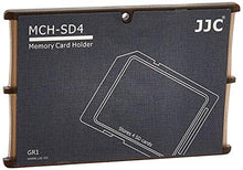 Load image into Gallery viewer, JJC MCH-SD4GR Pocket Memory Card Holders fits 4 SD Memory Cards
