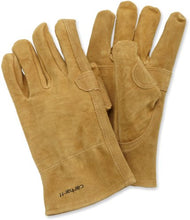 Load image into Gallery viewer, Carhartt Men&#39;s Leather Fencer Work Glove, Brown, XX-Large

