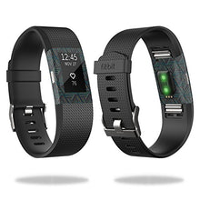 Load image into Gallery viewer, MightySkins Skin Compatible with Fitbit Charge 2 - Triangle Stripes | Protective, Durable, and Unique Vinyl Decal wrap Cover | Easy to Apply, Remove, and Change Styles | Made in The USA
