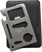 Guardman 11 In 1 Beer Opener Survival Credit Card Tool Fits Perfect In Your Wallet (1) Fathers Day G