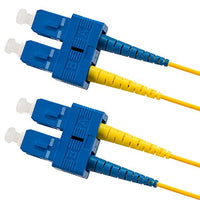 1M Singlemode Duplex Fiber Optic Cable (8.25/125) - SC to SC