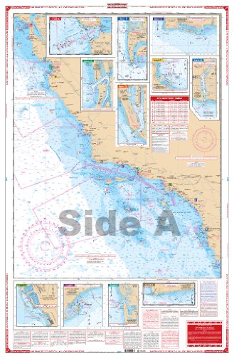 Waterproof Charts, Standard Navigation, 54 San Francisco to Mexico
