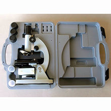 Load image into Gallery viewer, AmScope M60A-ABS-PB10 Beginner Microscope Kit, Mirror Illumination, WF10x and WF16x Eyepieces, 40x-640x Magnification, Includes Case, 5 Blank Slides, and 5 Prepared Slides

