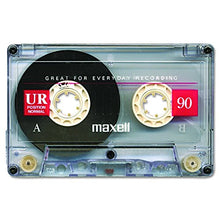 Load image into Gallery viewer, MAXELL AUDIO CASSETTE NORMAL BIAS UR 60 MINUTES / 90M
