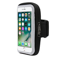 SUPERCB Armband for iPhone X and Galaxy S8 S7 S6; iPhone 8 7 6s 6 with Slim Case - Water Resistant - For Running & Working Out - For Women & Men