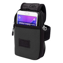 Load image into Gallery viewer, Sweatproof Black Neoprene Fitness Pouch Armband Compatible with Huawei and Honor Series Smartphones Up to 6.4inches
