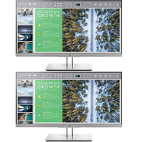 HP EliteDisplay E243 23.8-Inch Screen LED-Lit 2-Pack Monitor